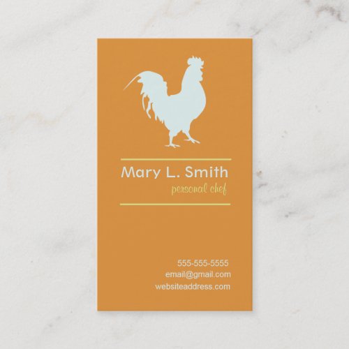 Blue Rooster Business Card