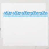 Blue Rooster cross-stitch (Front/Back)
