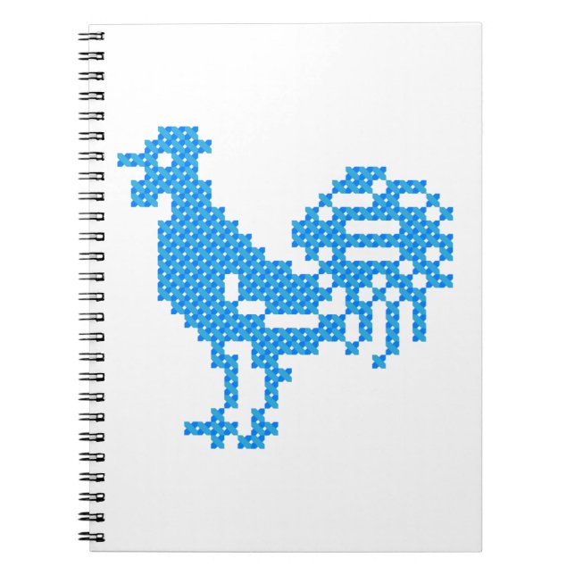 Blue Rooster Notebook (Front)