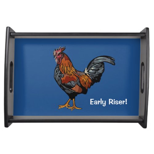 Blue Rooster Small Serving Tray