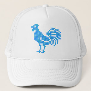 Blue Rooster Trucker Hat