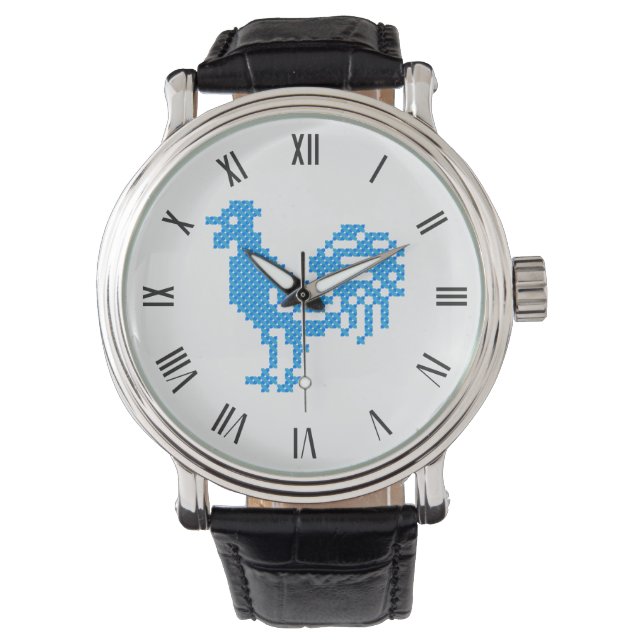 Blue Rooster Watch (Front)