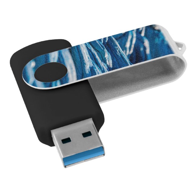 Blue Rope Flash Drive (Angled)