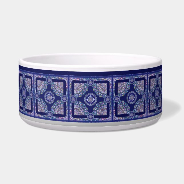 Blue Rosace Bowl (Front)