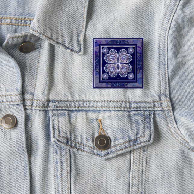blue rosace button (In Situ)