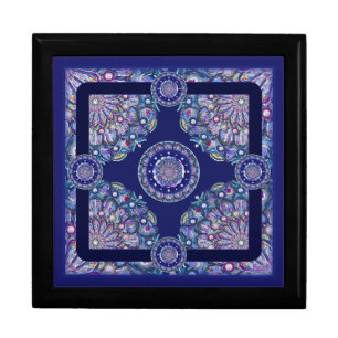 Blue Rosace  Gift Box