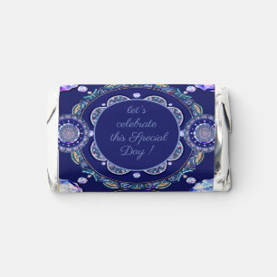 Blue Rosace Hershey's Miniatures