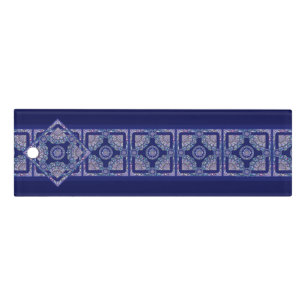 Blue Rosace Ruler
