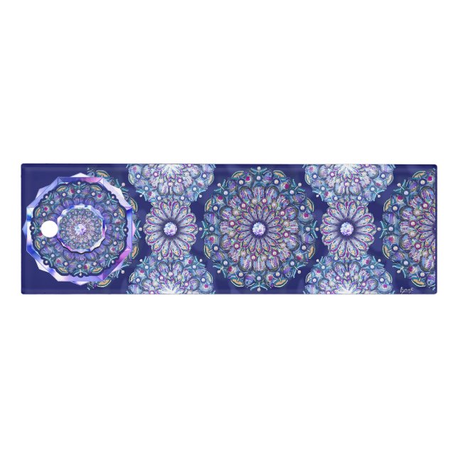 Blue Rosace Ruler (Front)