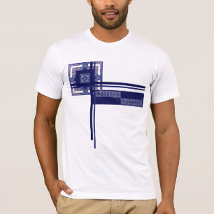 Blue Rosace T-Shirt