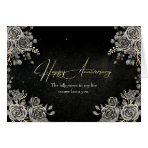 Blue Rose And Beads Cards