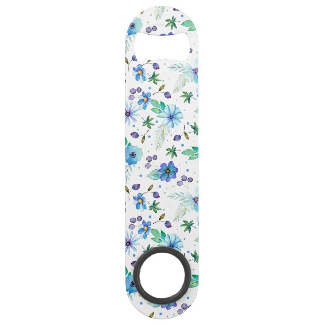 Blue rose bar key (Front)