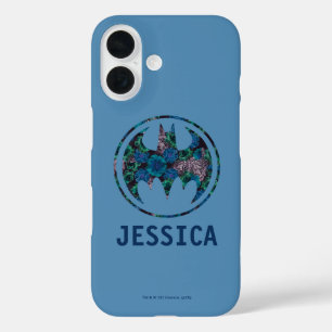 Blue Rose Bat Signal iPhone 16 Case