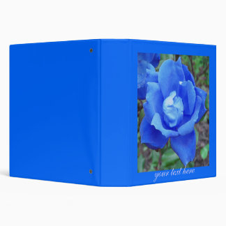 Blue Rose binder 1.5 inch size