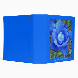 Blue Rose binder 2 inch size