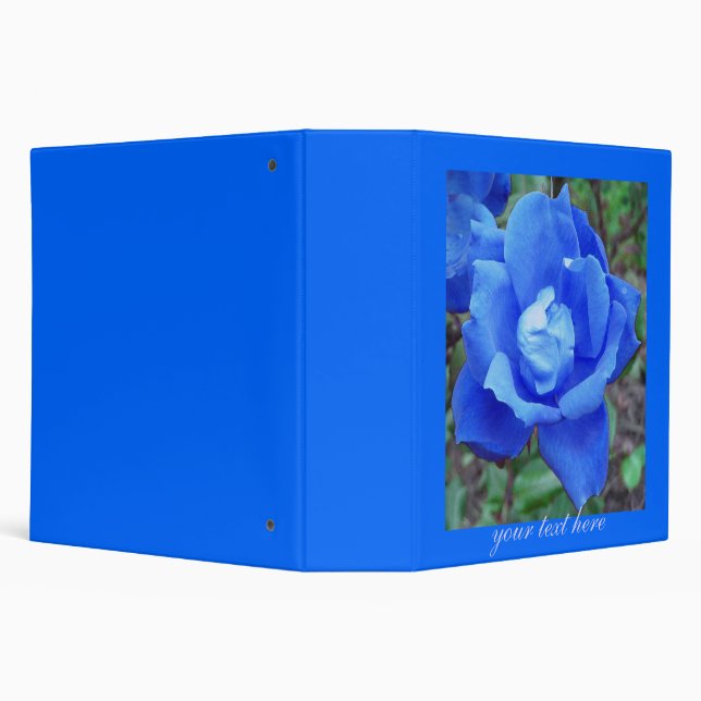 Blue Rose binder 2 inch size (Background)