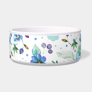Blue rose bowl