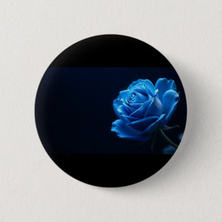 blue rose button