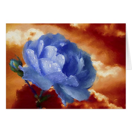 Blue Rose Cards (Front Horizontal)