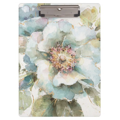 Blue Rose Clipboard