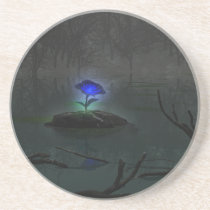 Blue Rose Coaster