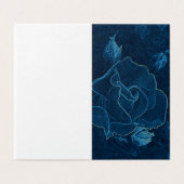 blue rose contour (Outside Unfolded)