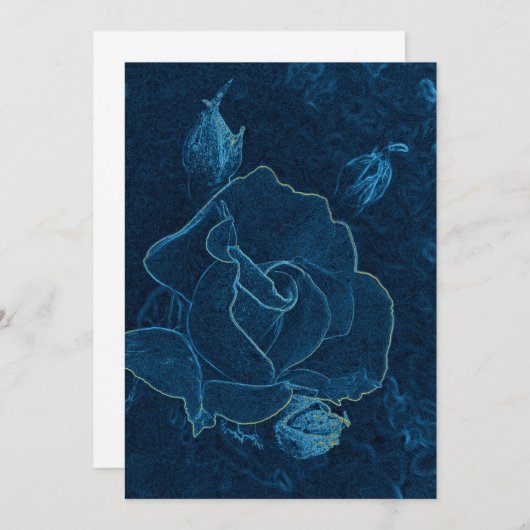 blue rose contour (Front/Back)