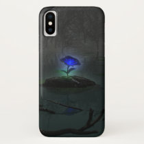 Blue Rose iPhone Case-Mate X Case