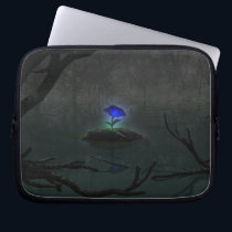 Blue Rose Laptop Sleeve