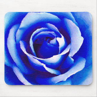Blue Rose_ Mouse Pad