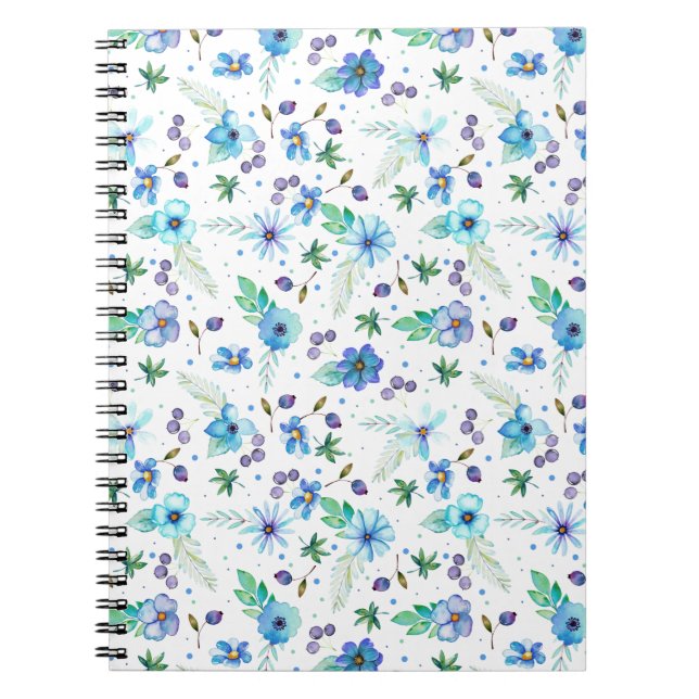 Blue rose notebook (Front)