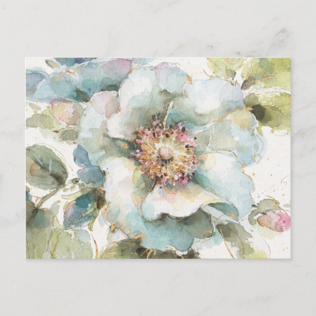 Blue Rose Postcard (Front)