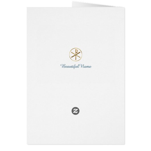 Blue rose sparkle Dedication (Back)