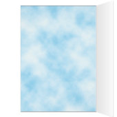 Blue rose sparkle Dedication Cards (Inside (Left))