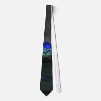 Blue Rose Tie