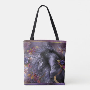 Blue Rose Tote Bag