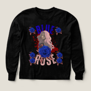 blue rose Tri-Blend shirts