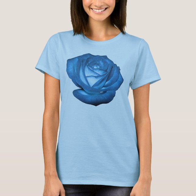 blue rose tshirt (Front)