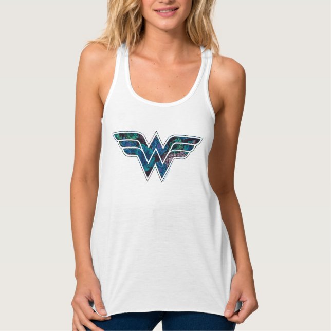 Blue Rose WW Tank Top (Front)