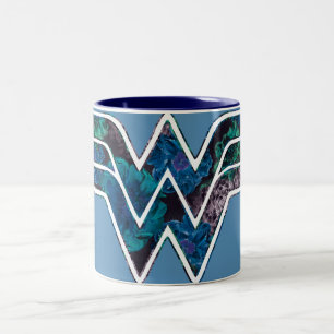 Blue Rose WW Two-Tone Coffee Mug