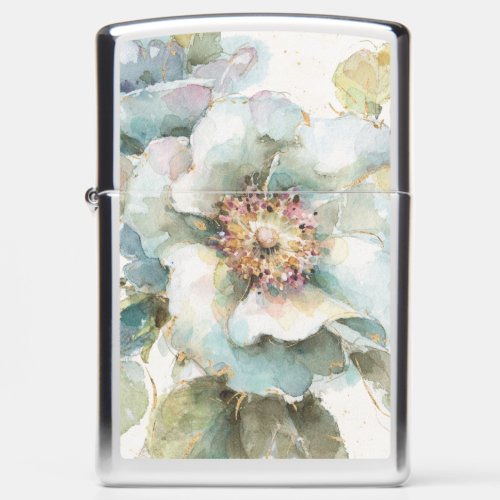 Blue Rose Zippo Lighter