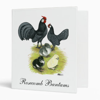 Blue Rosecomb Family Binder