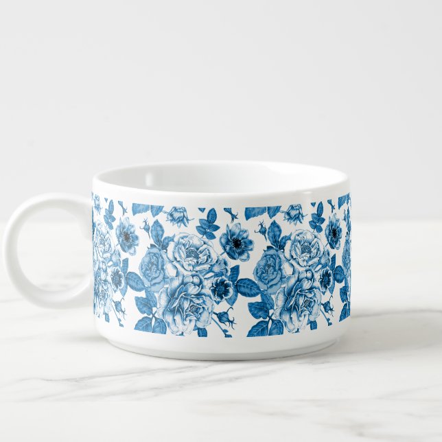 Blue Roses Bowl (Right)