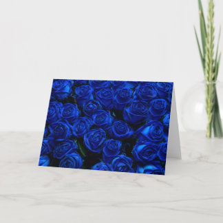 Blue Roses Card