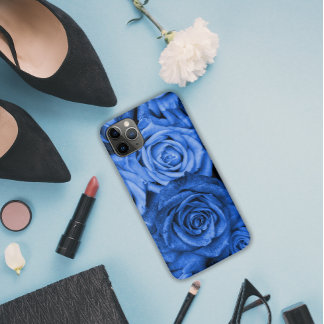 Blue Roses iPhone 11 Pro Max Case