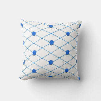 Blue Roses Criss Cross Quilt Pattern Pillows