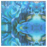 Blue Roses Fabric