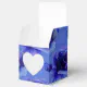 Blue Roses Floral Pattern Heart Favor Box | Zazzle