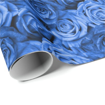 Blue Roses Floral