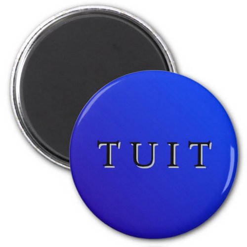 Blue Round Tuit Magnet